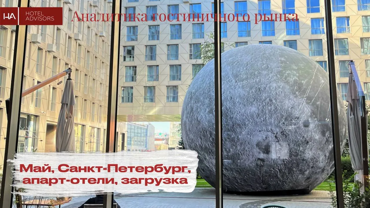 Hotel Advisors: Май, Санкт-Петербург, апарт-отели, загрузка