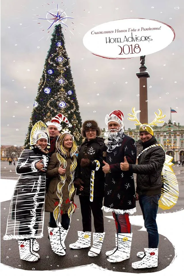 Новогоднее поздравление Hotel Advisors